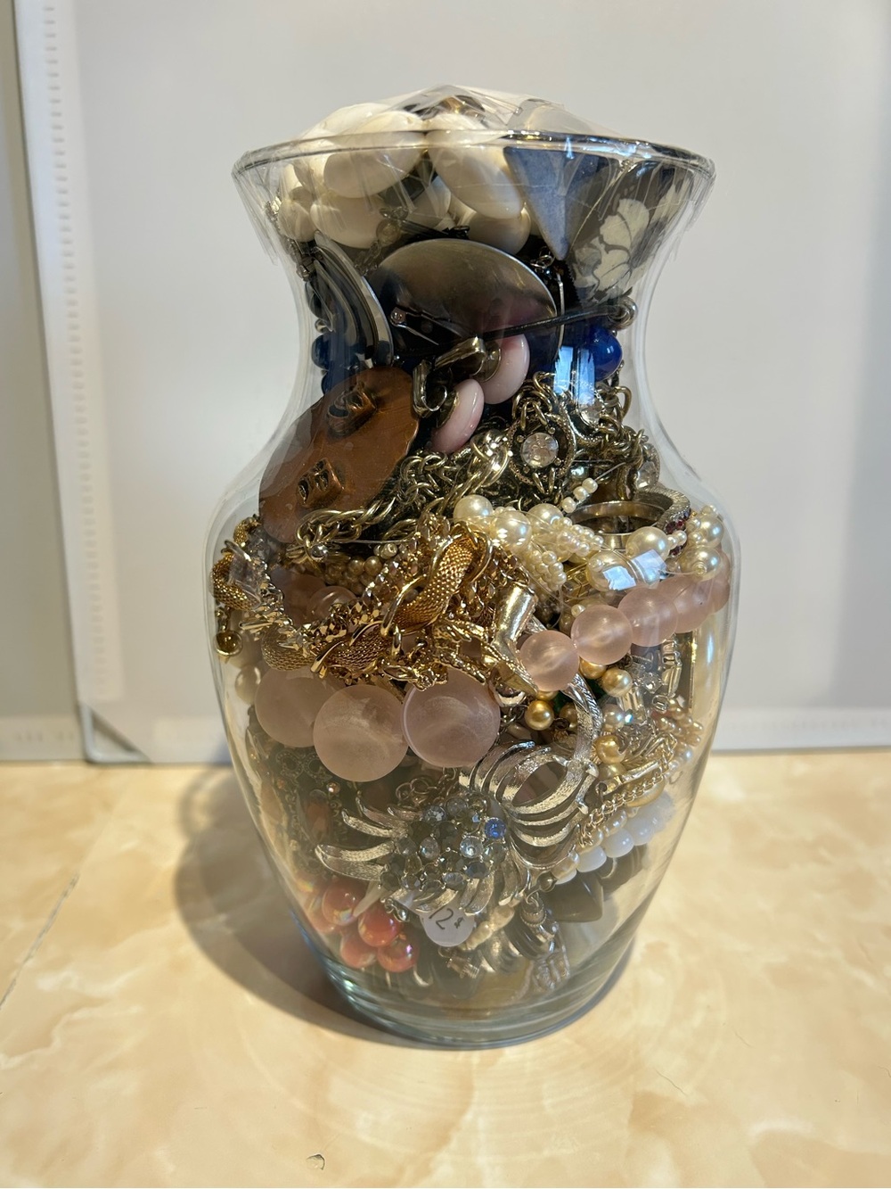 Mystery Jewelry Vase Vintage , Classic , Large Size